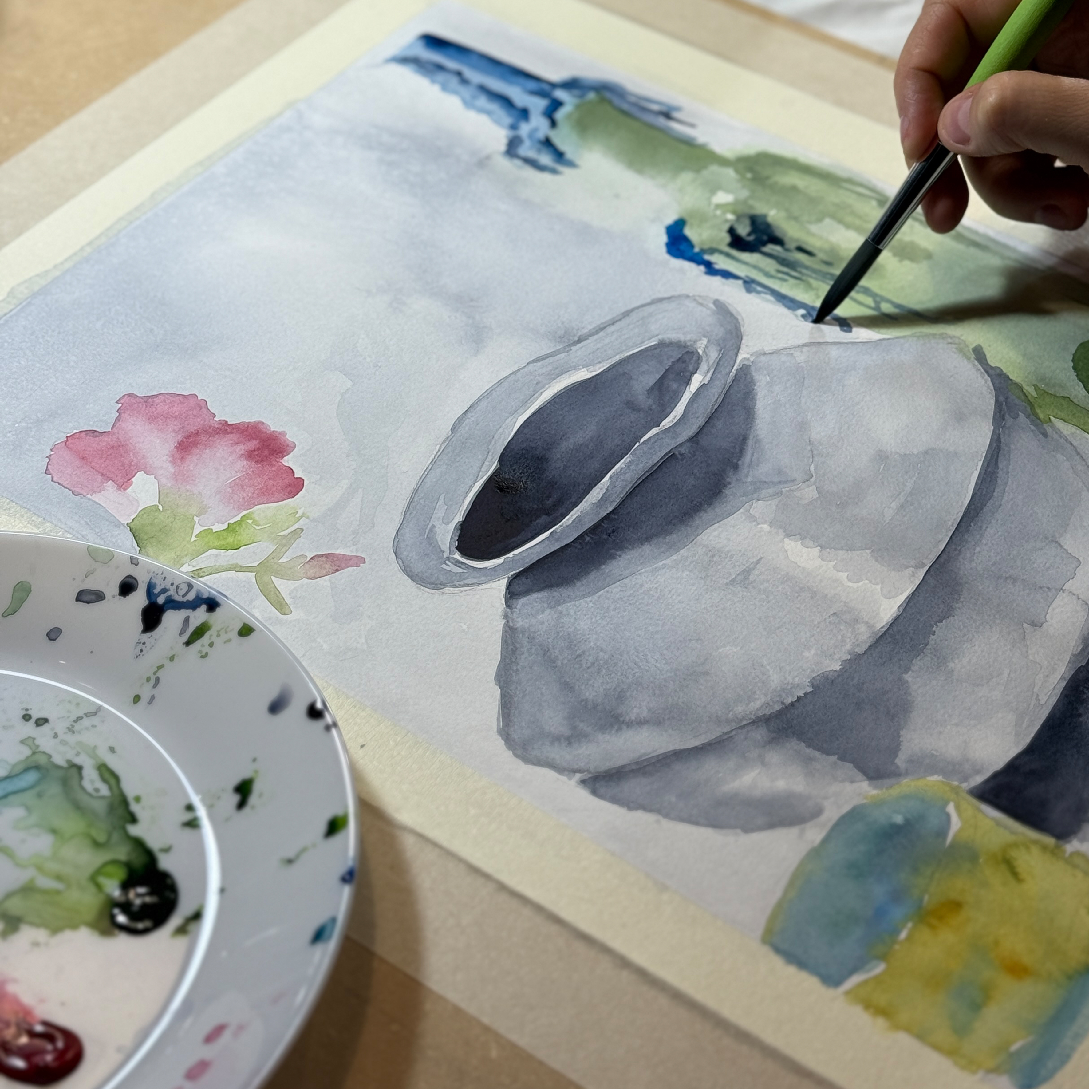 Drink and Draw: Acuarela